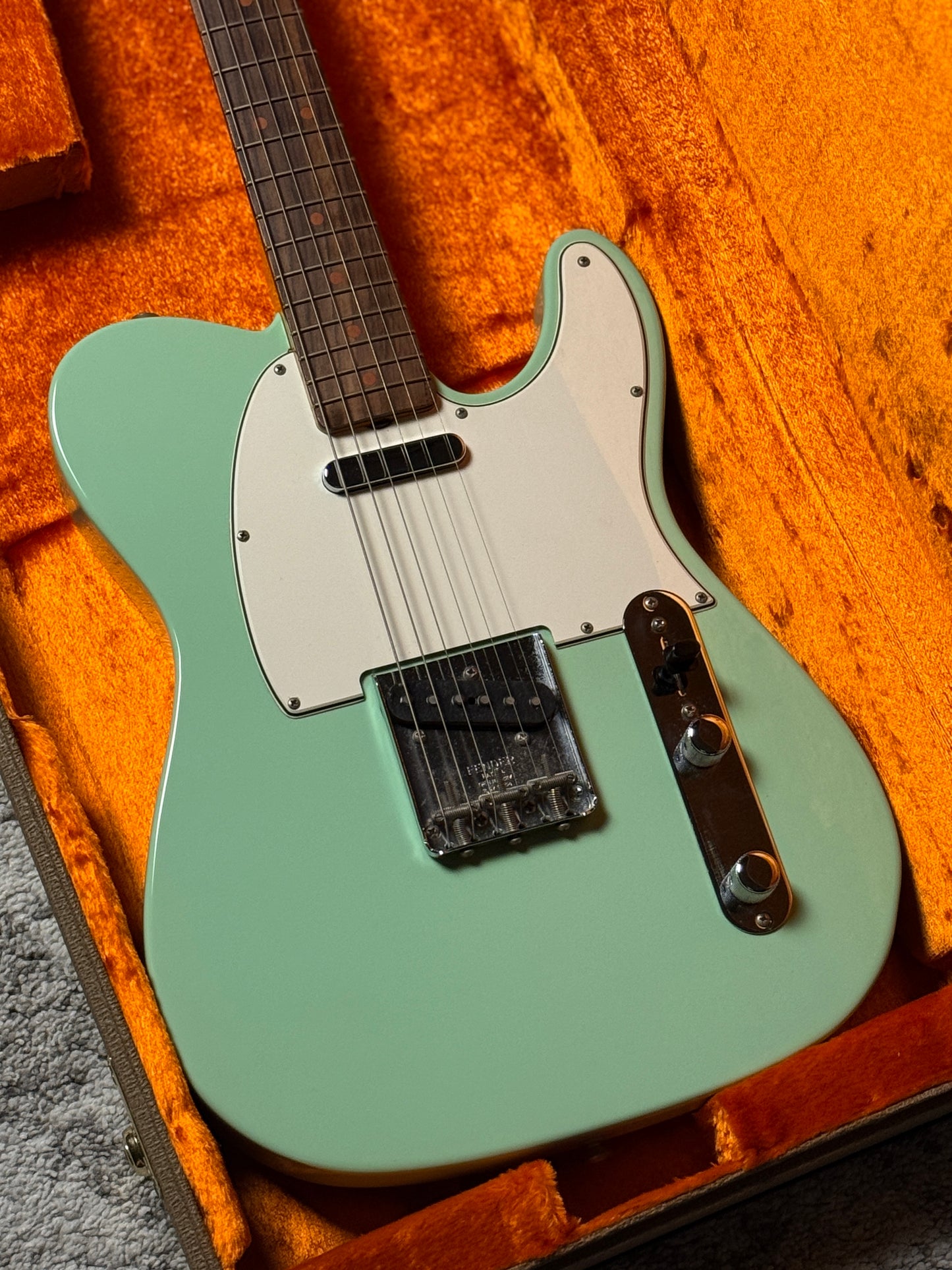 Fender American Vintage II 63 Telecaster with Rosewood FB in Surf Green V2207383