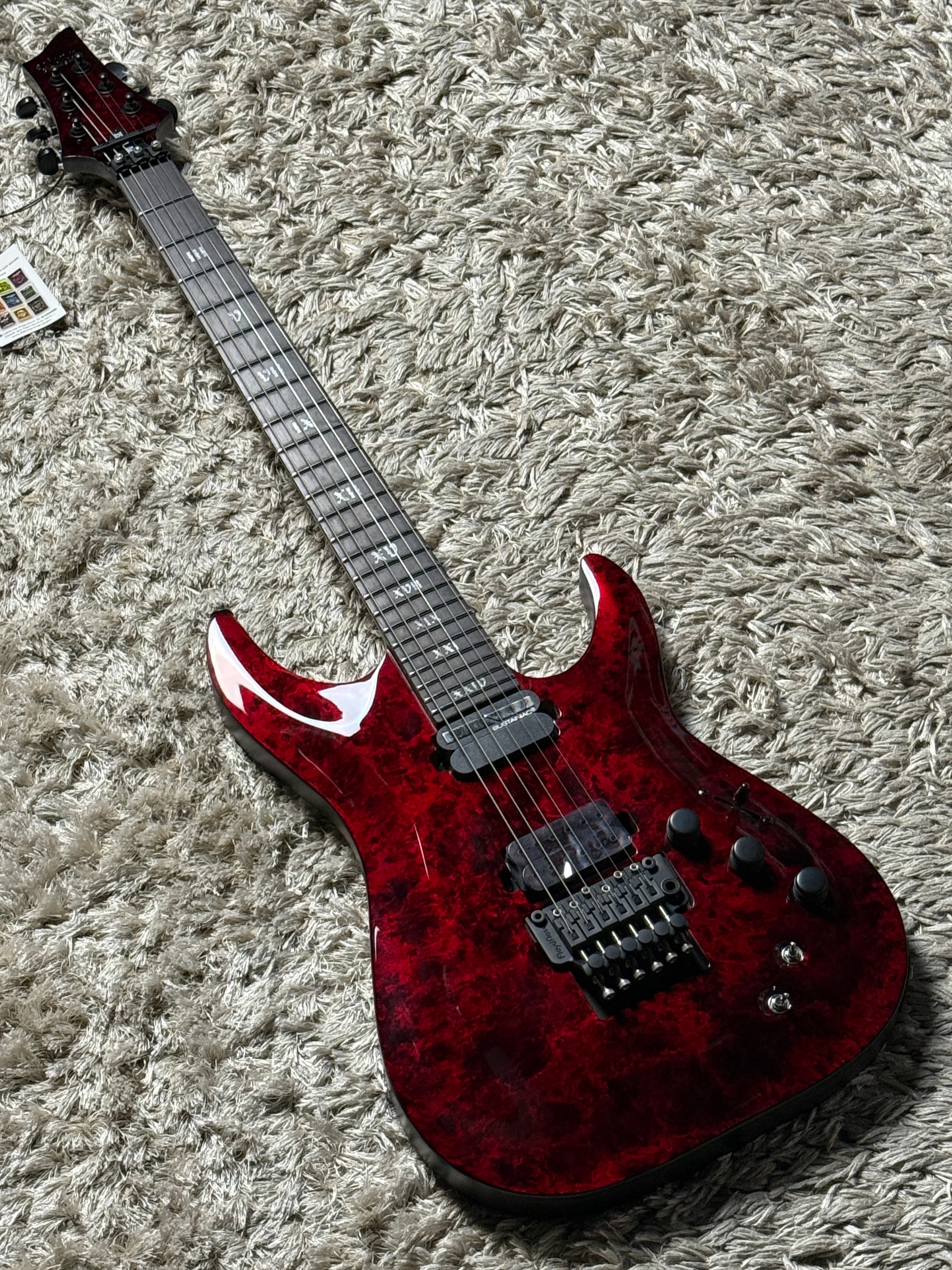 Schecter C-1 FR-S Apocalypse - Red Reign – nafiriguitar.com