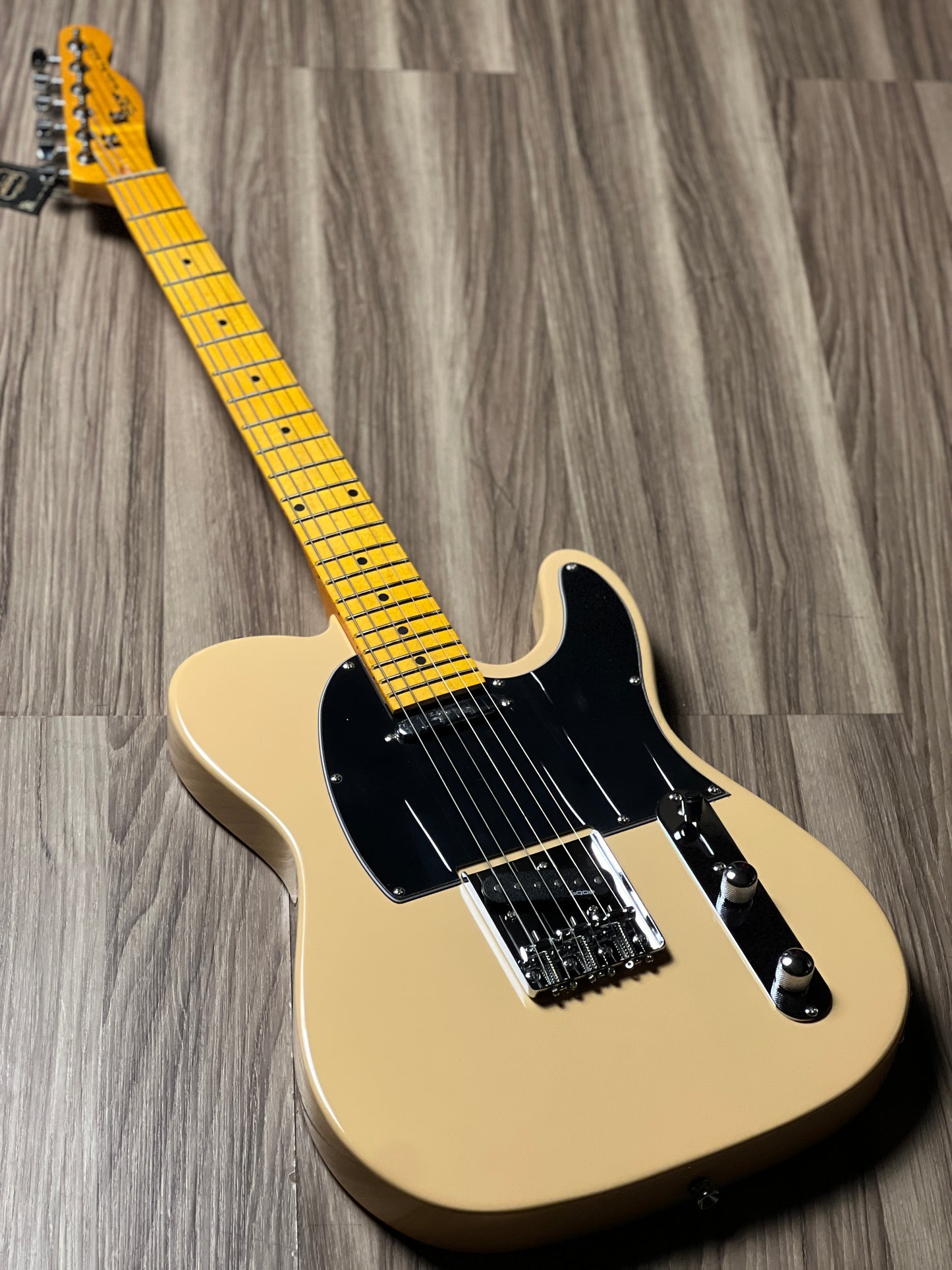 SQOE SETL250 with Maple FB in Vintage Blonde