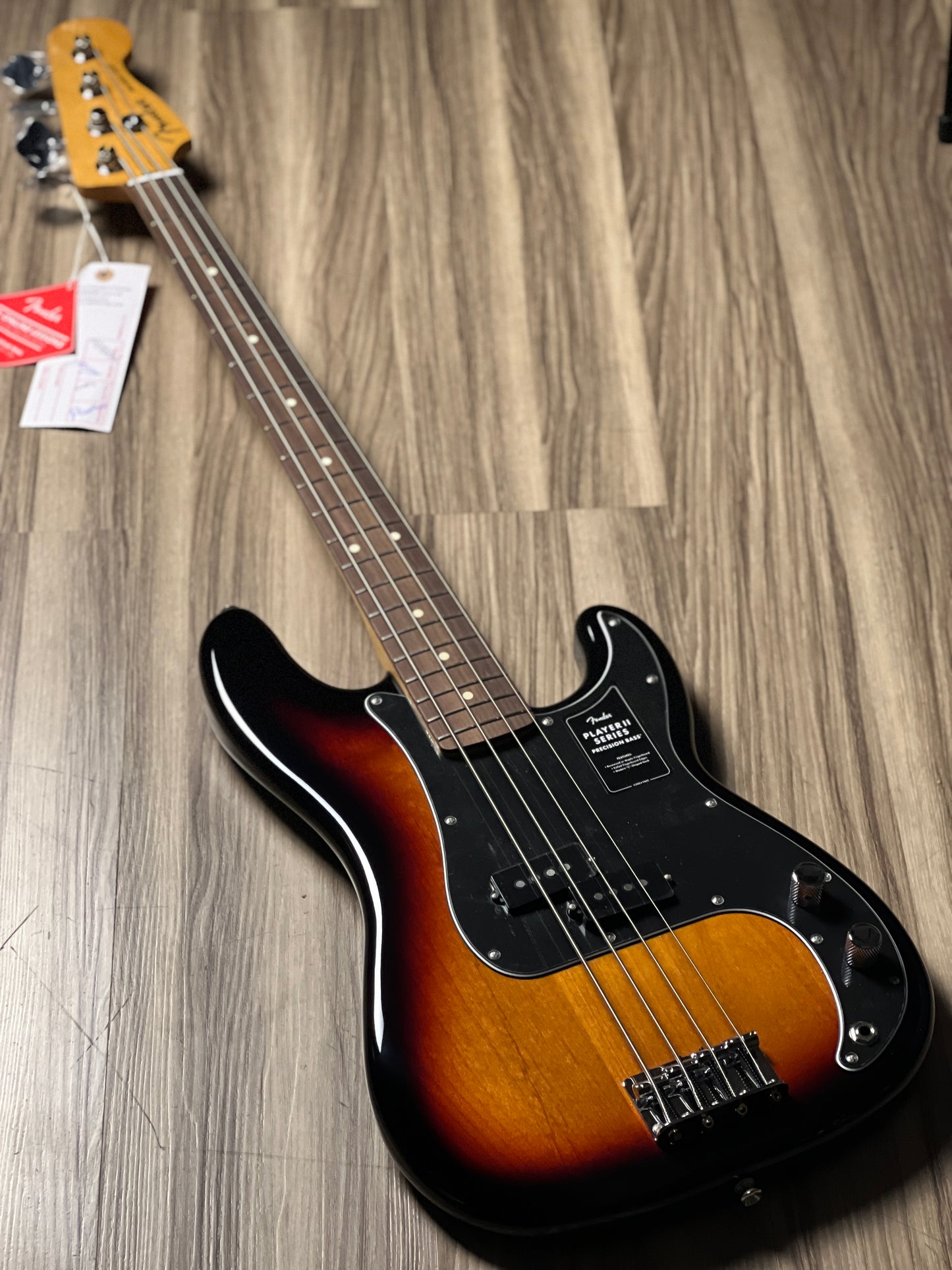 Fender Player II Precision Bass Guitar With RW FB In 3 Tone Sunburst