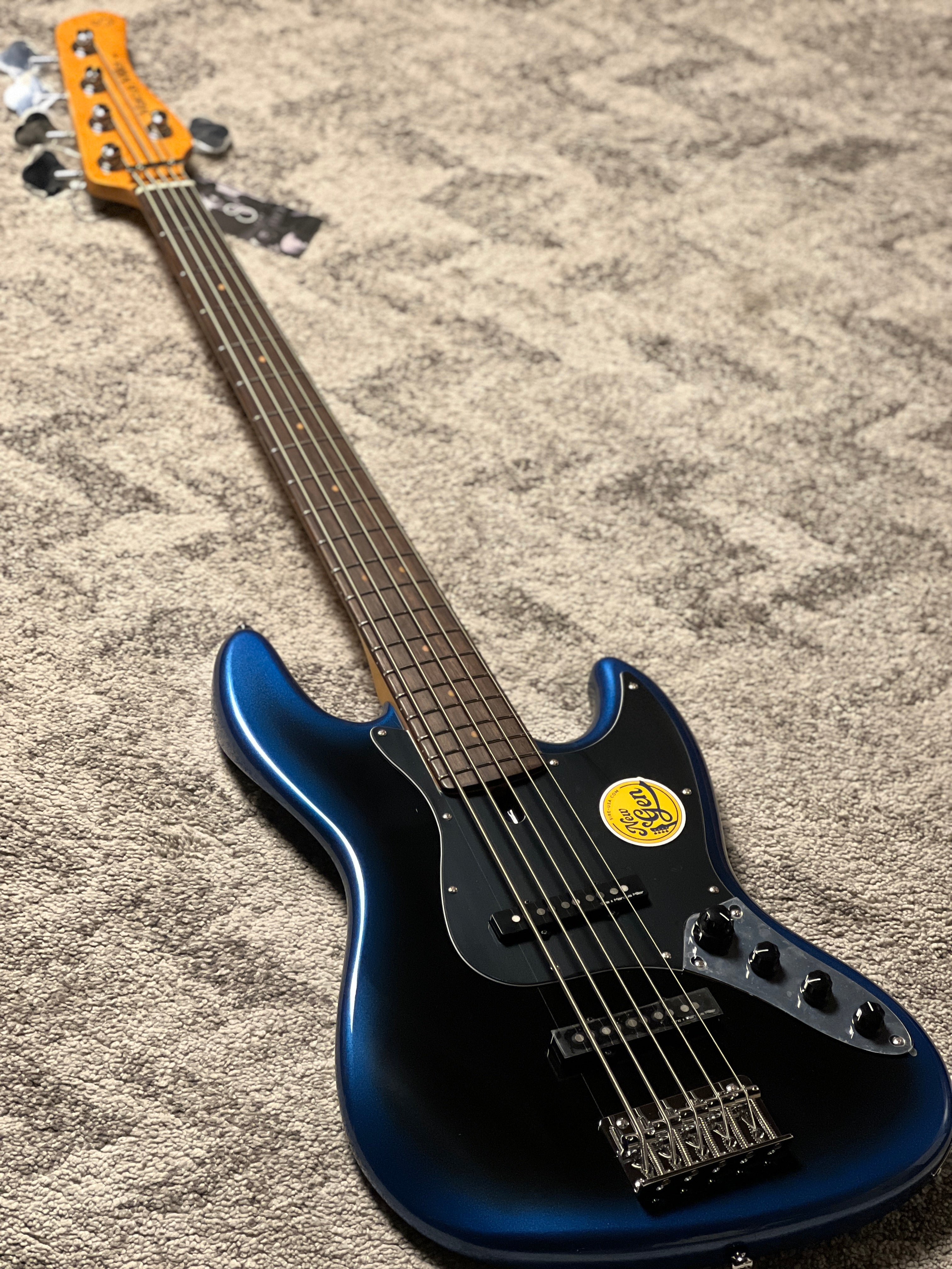 Sire Marcus Miller V3-5 New Gen Electric Bass Guitar in Midnight