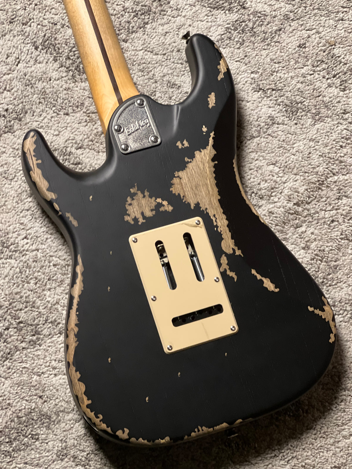 Soloking MS-1 Tribute 50s SSS Relic with Maple FB in Black