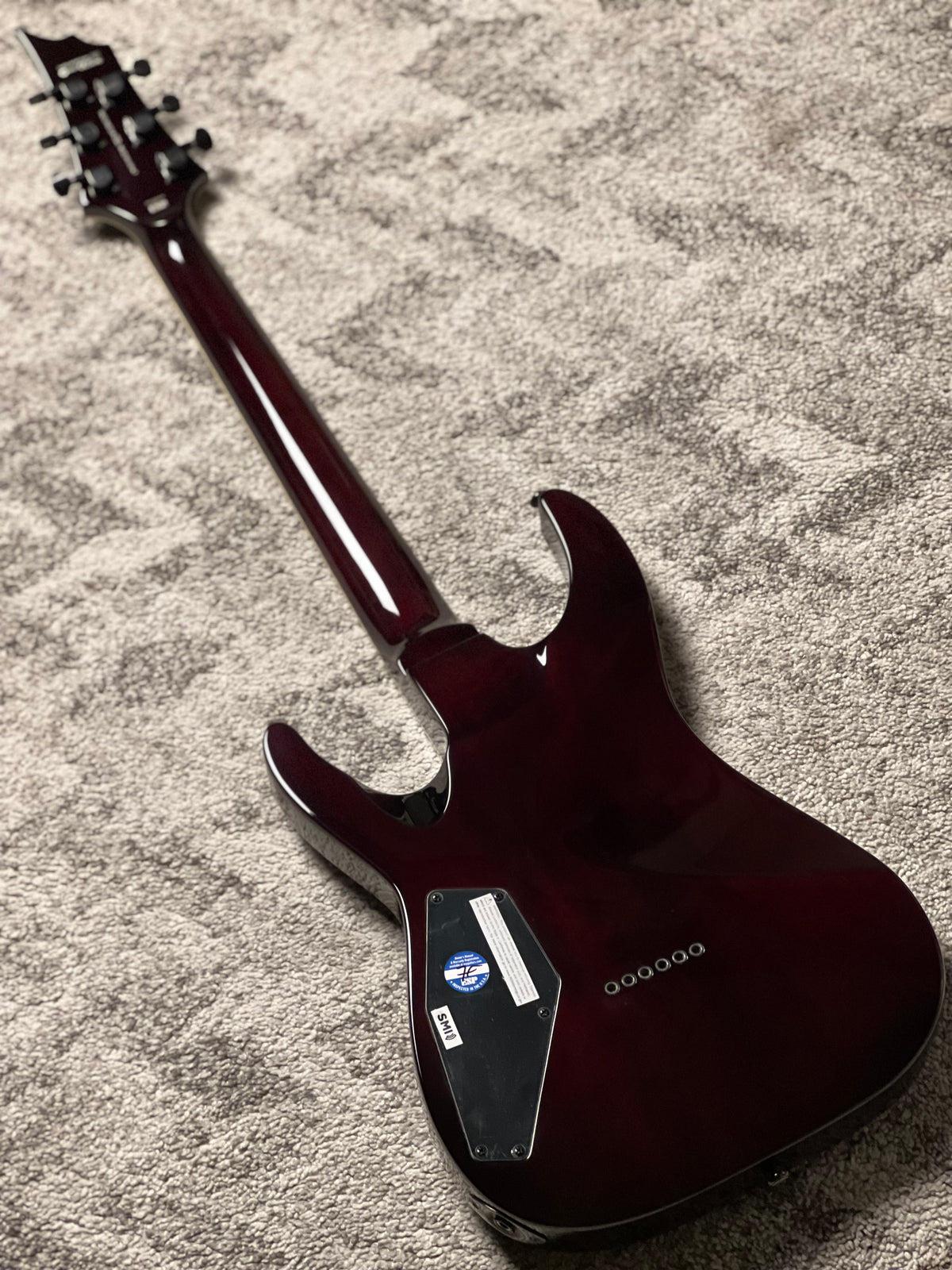 ESP LTD H-200FM In Dark Brown Sunburst
