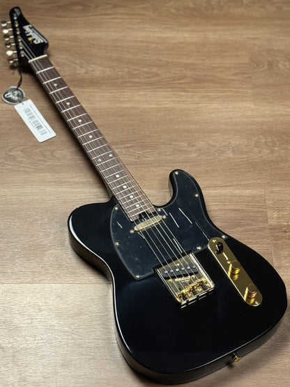 Soloking MT-1G MKII With Rosewood FB in Black Beauty With Gold Hardware 2025 Edition