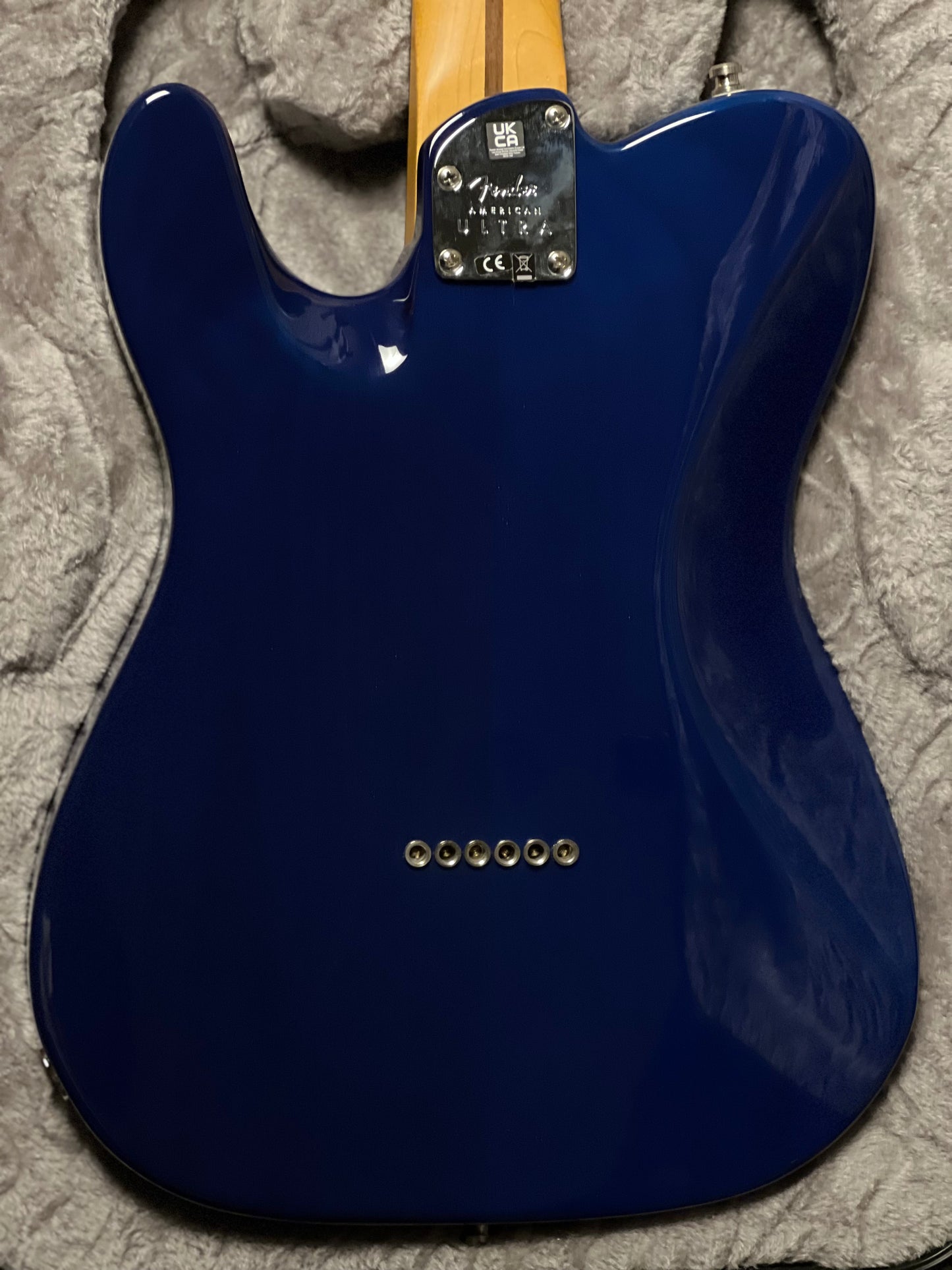 Fender American Ultra Limited Edition Telecaster with Ebony FB In Denim Burst US21016301