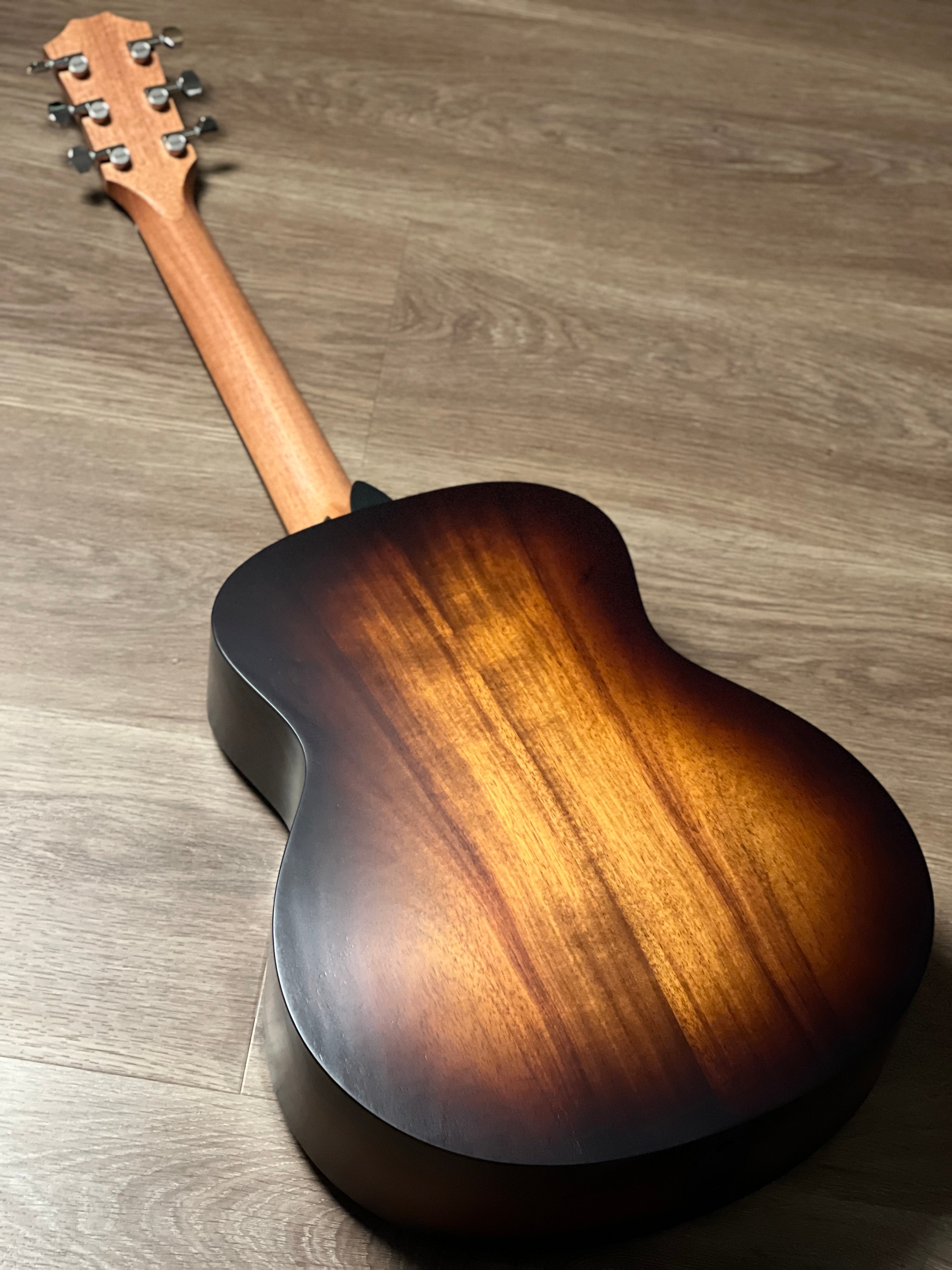 Taylor GS Mini-e Koa Plus in Shaded Edgeburst – nafiriguitar.com