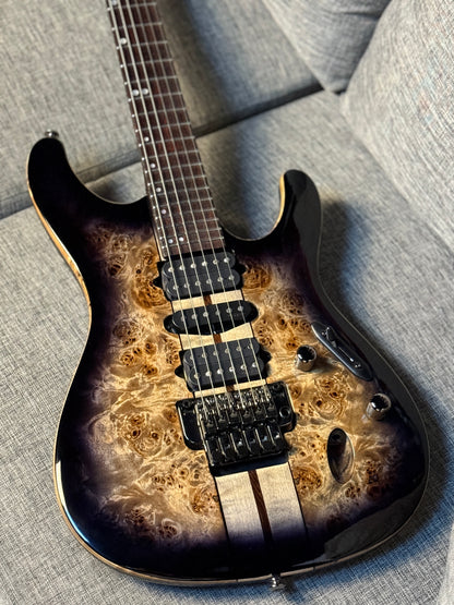 Ibanez Premium S1070PBZ in Charcoal Black Burst 250812461 (USED)