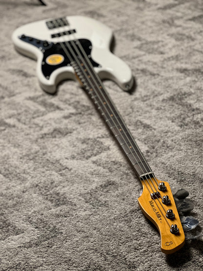 Sire Marcus Miller V1-4String Bass Guitar in Antique White