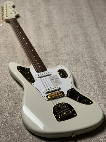 Fender Japan Traditional 2025 Collection 60s Jaguar with RW FB in White Pearl JD25012943