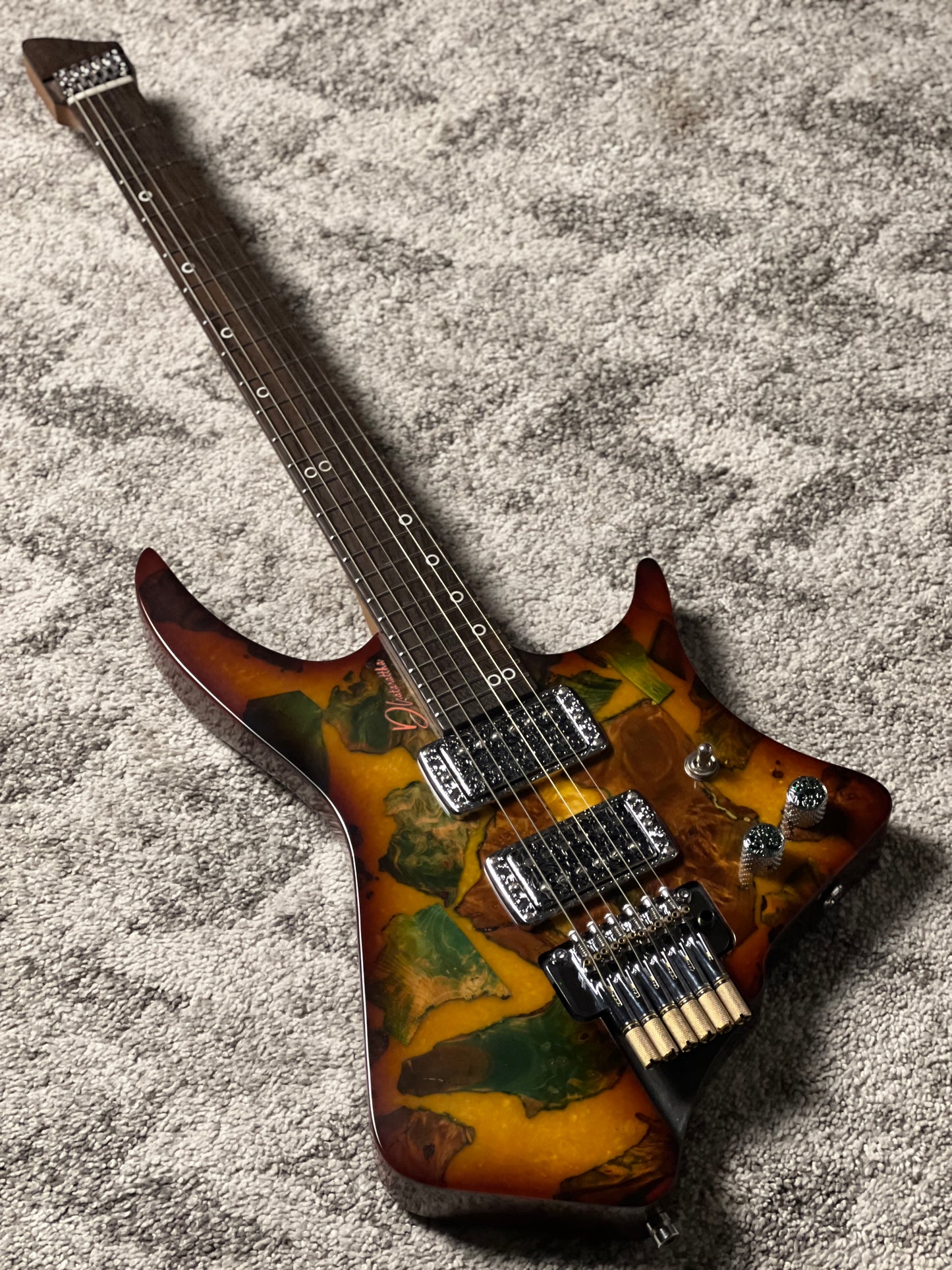 Dhatarattha Custom DHL in Cosmic Burl Top with RW FB Nafiri Special Run