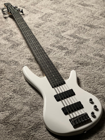 Ibanez GSR186-PW Gio 6-String Bass in Pearl White