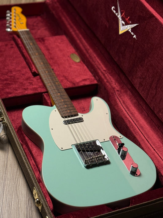 Fender Custom Shop 59 Vintage Custom Telecaster in Aged Surf Green R127325