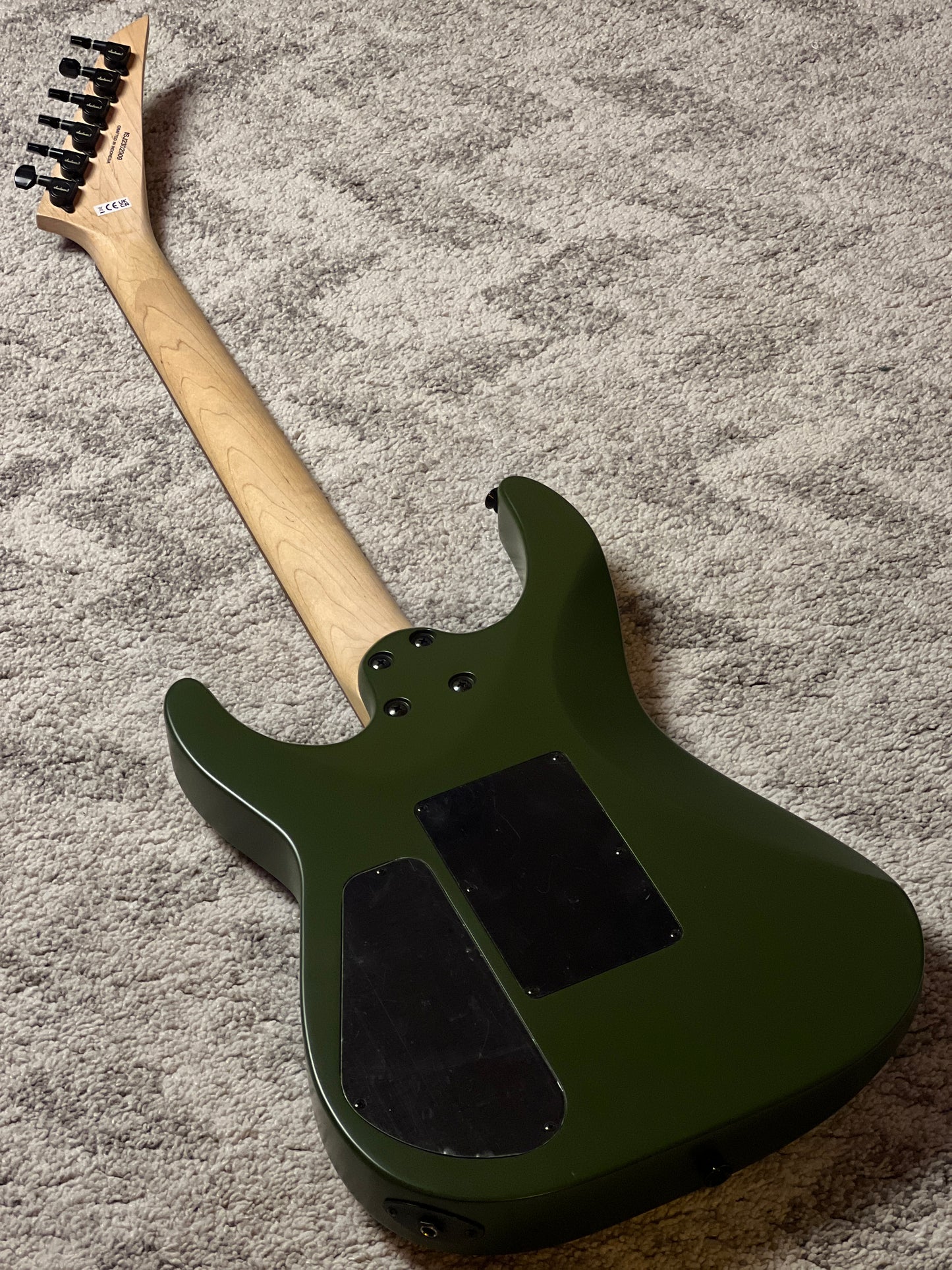 Jackson X Series Dinky DK3XR HSS with Laurel FB in Matte Army Drab