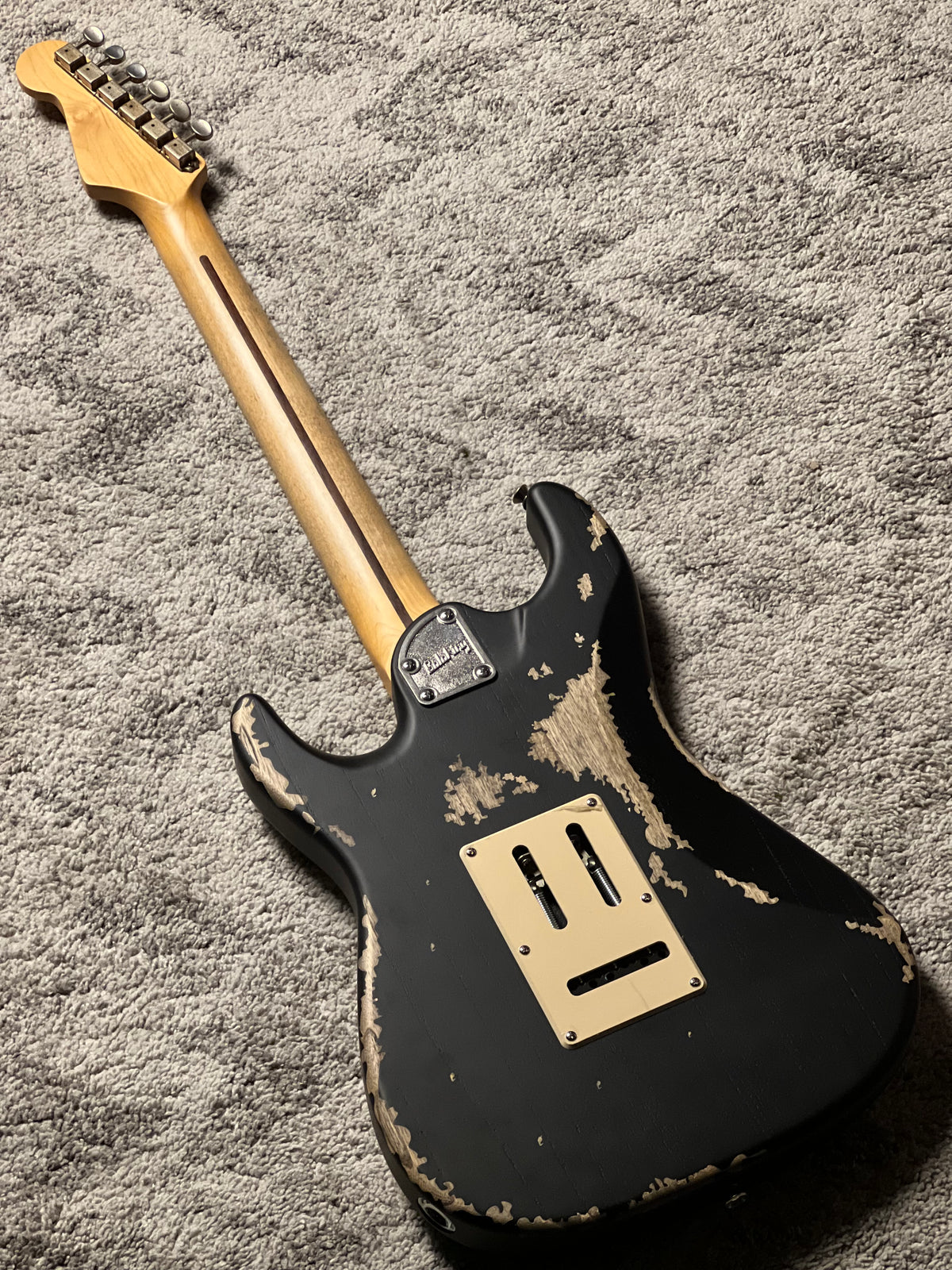 Soloking MS-1 Tribute 50s SSS Relic with Maple FB in Black