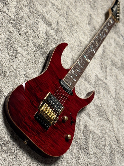 Ibanez J Custom RG8565R-CWR in Charmant Wine Red with Case F2516778
