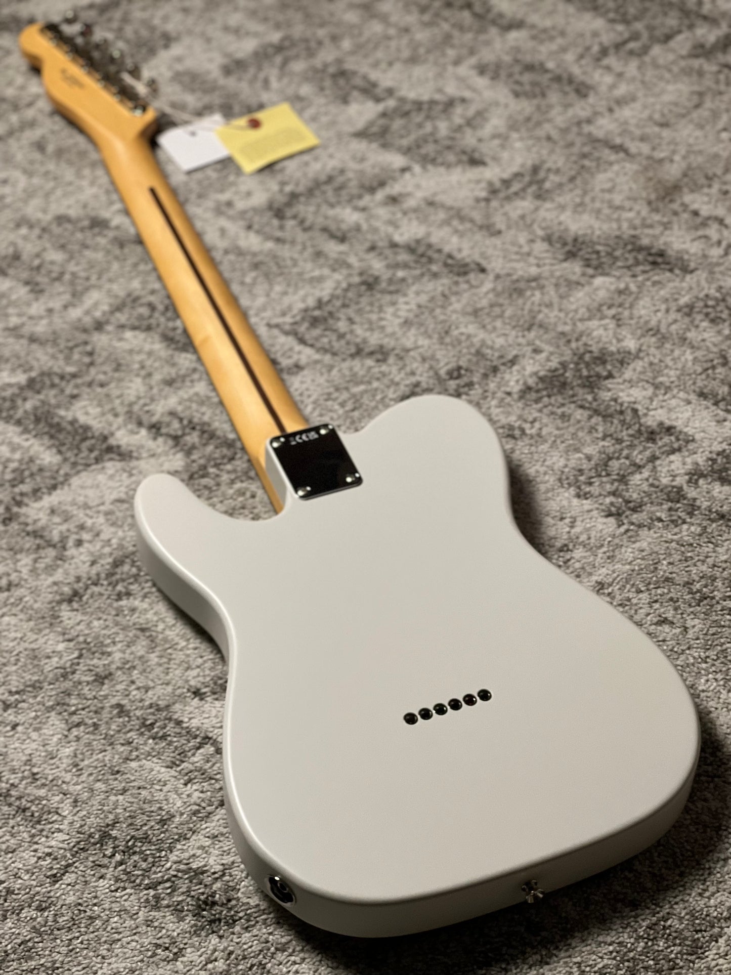 Fender MIJ Limited Kusumi Color Telecaster Thinline with RW FB In Kusumi White JD24021247