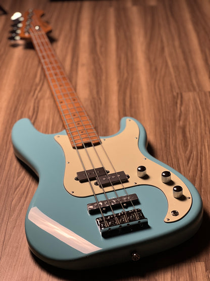 SQOE SPJ600 Roasted Maple Series in Sonic Blue