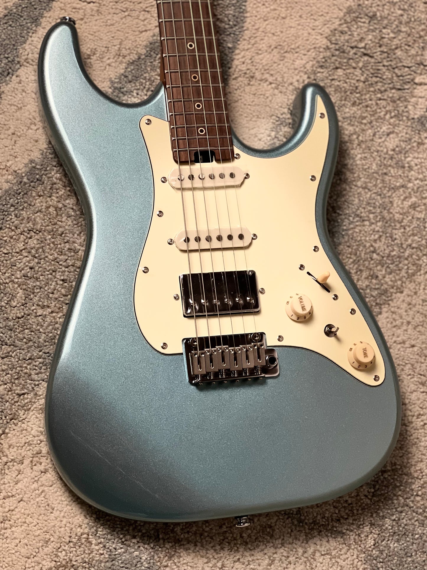 Soloking MS-11 Classic MKII with Rosewood FB in Ocean Turquoise Metallic
