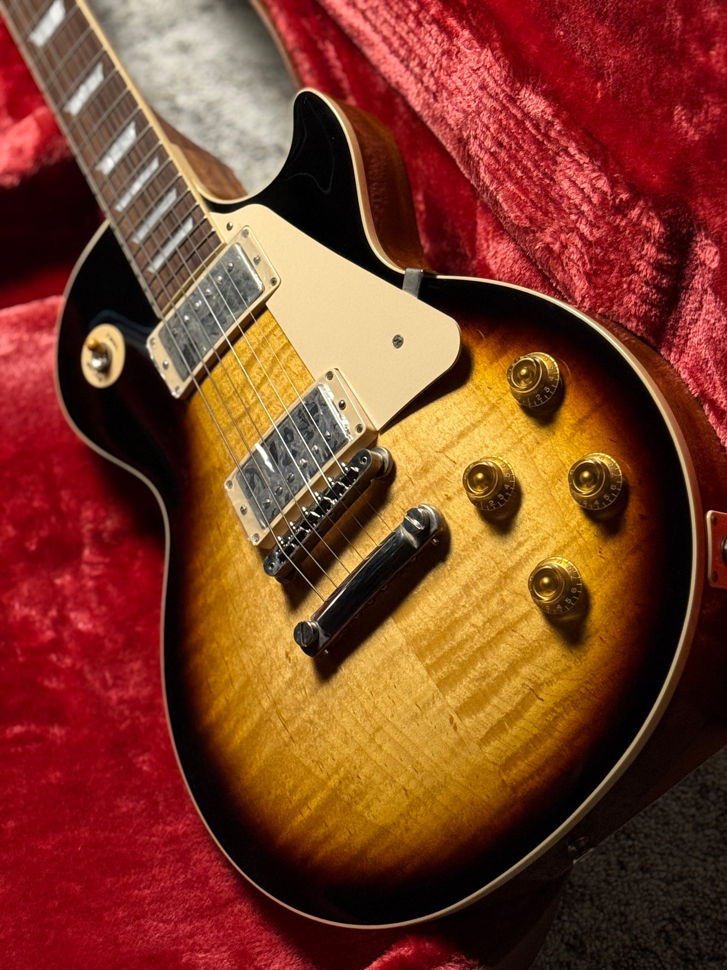 Gibson Les Paul Standard 50s Figured Top in Tobacco Burst 205330484