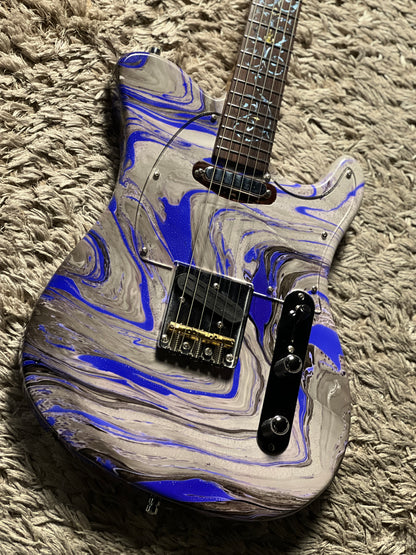 Dhatarattha Custom DTL Artist Hand Paint "Marble Swirl”