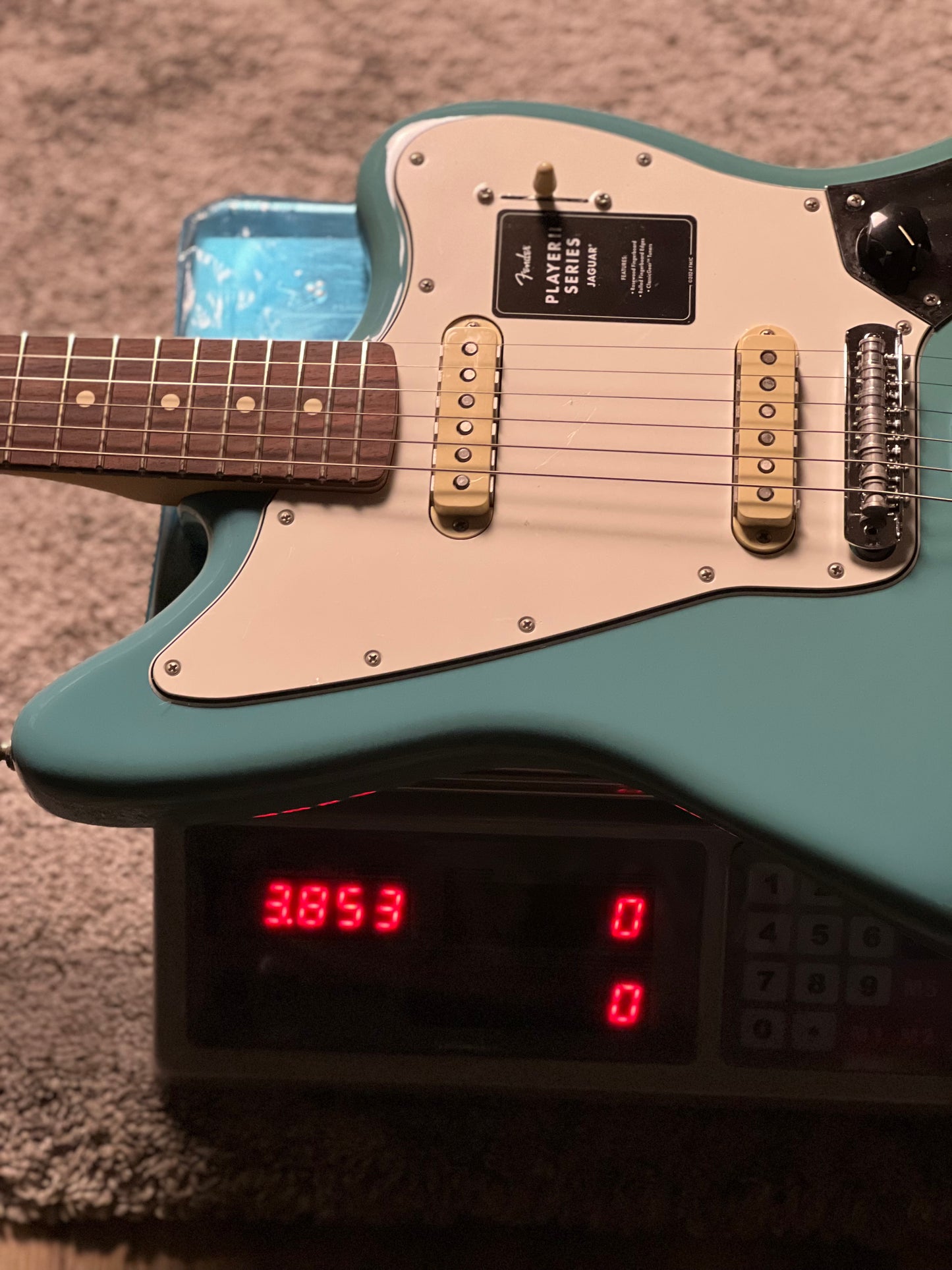 Fender Player II Jaguar With RW FB in Aquatone Blue