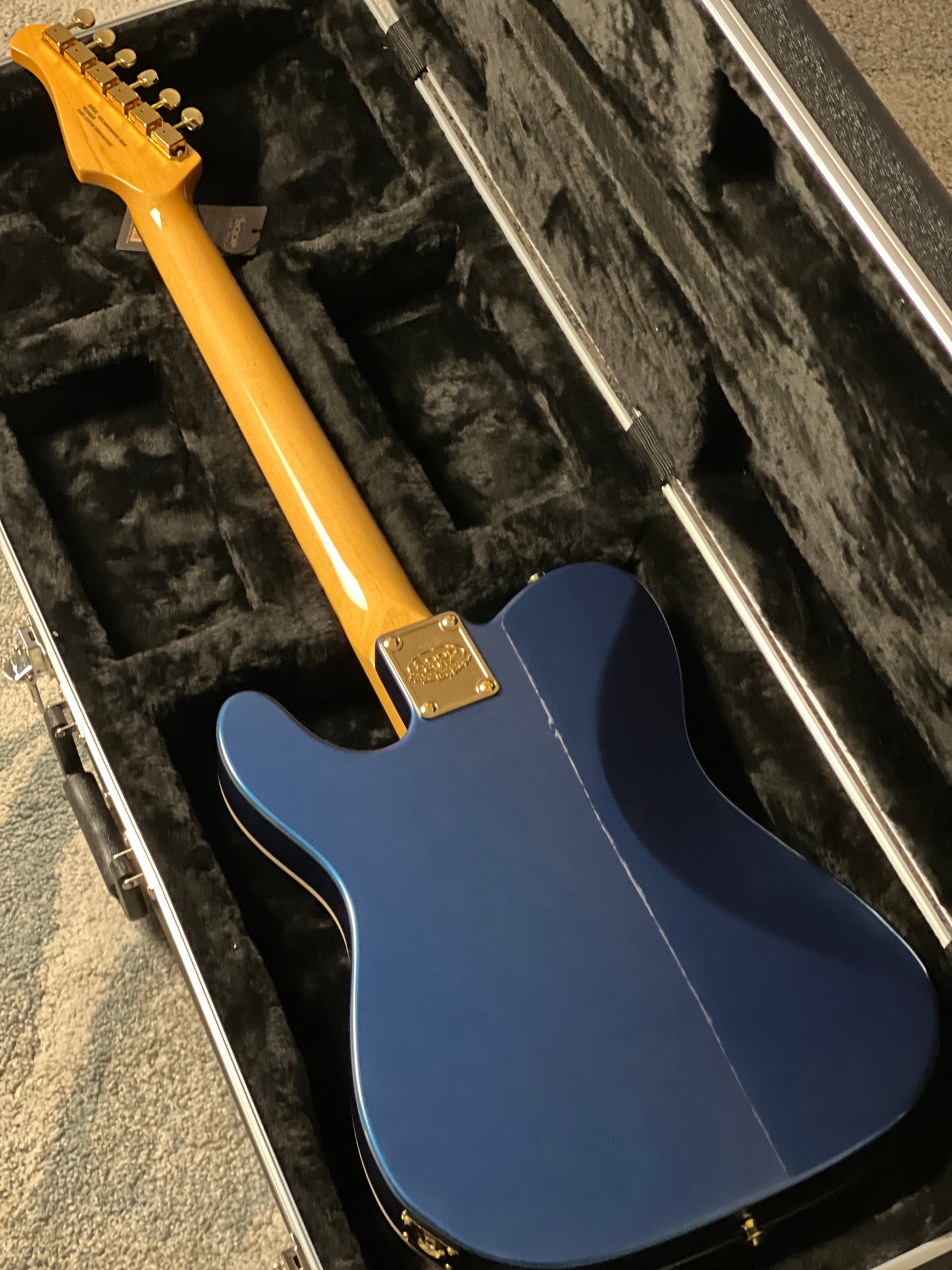 SQOE SETL1000FR Premium Custom Series Professional Limited Edition in Deep Sea Blue
