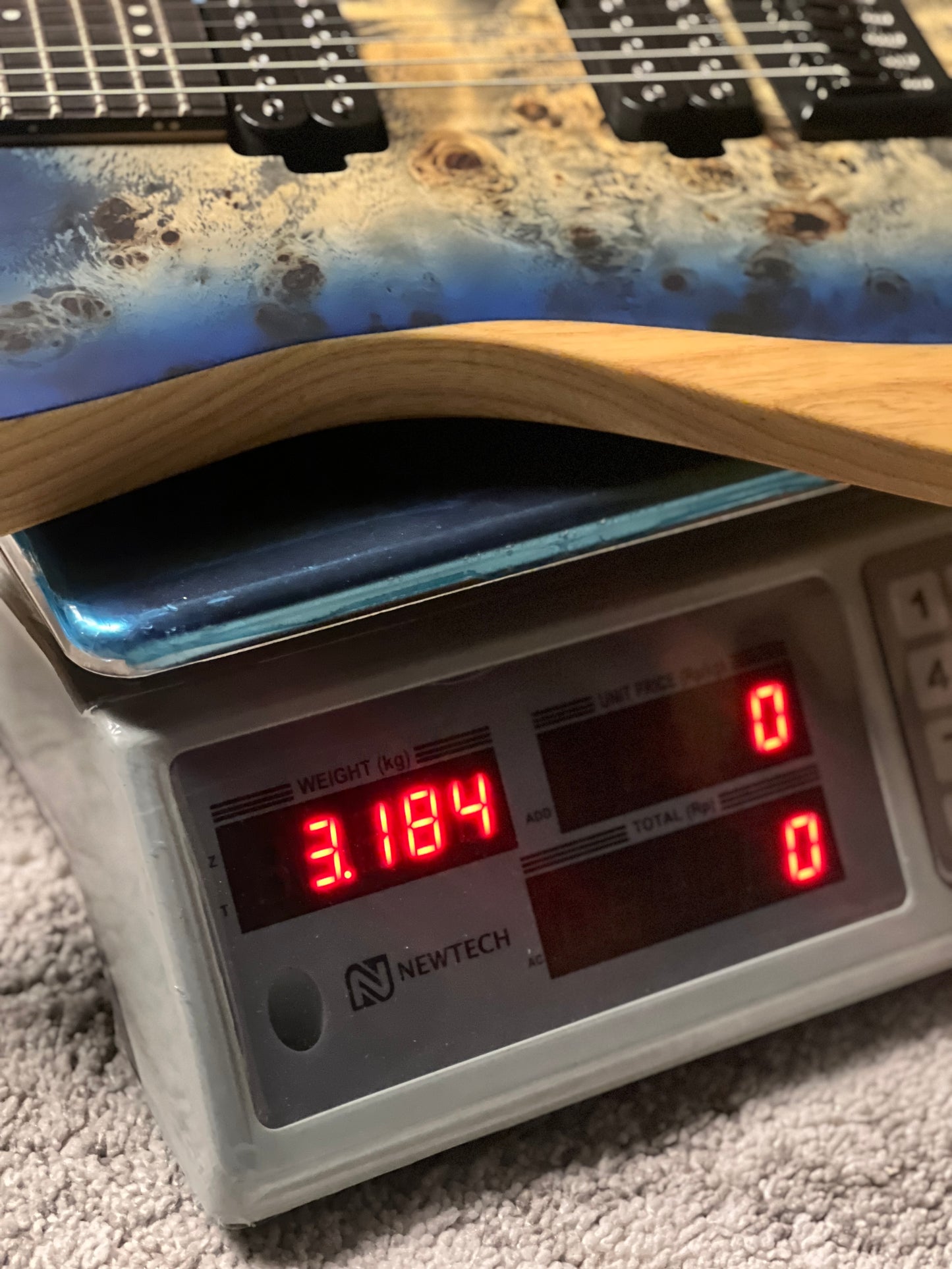 Schecter Reaper-6 - Satin Sky Burst IW19021449