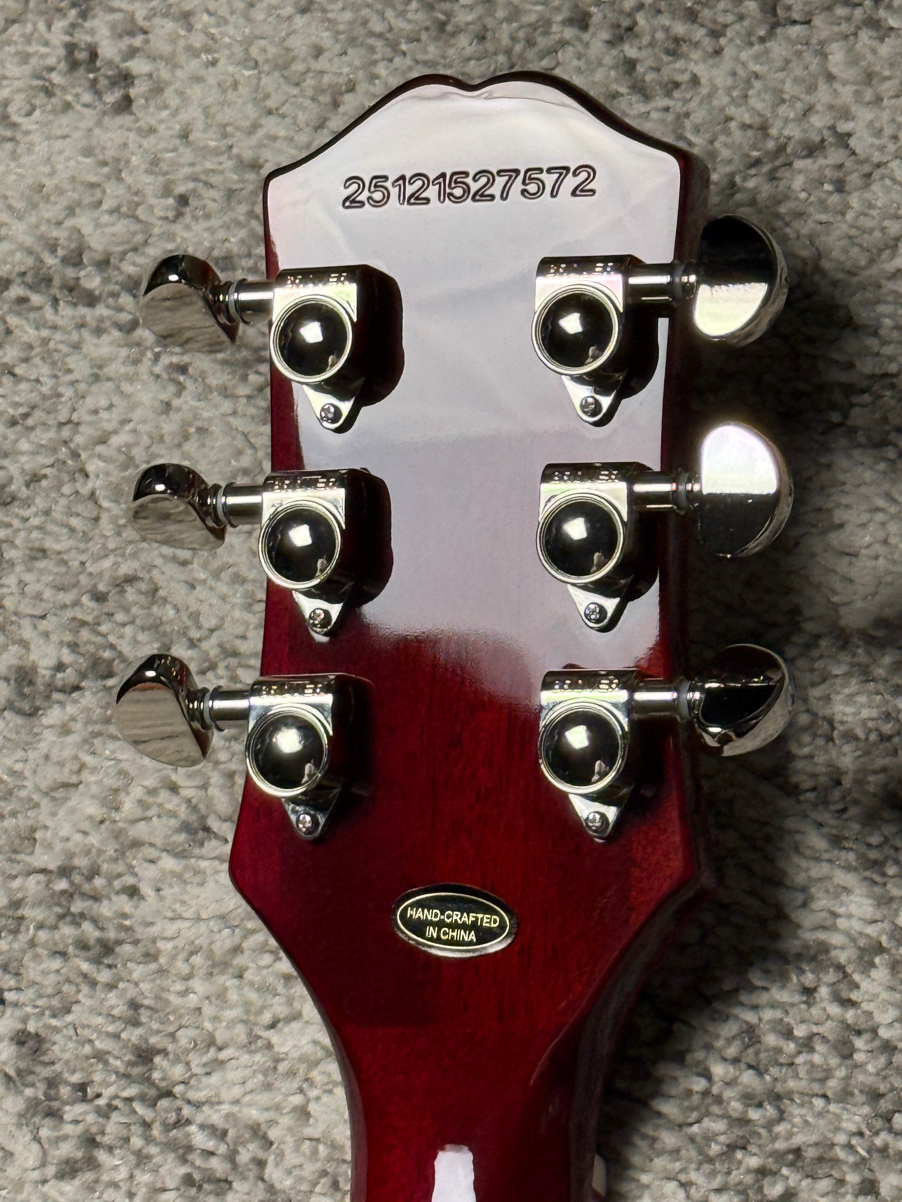 Epiphone Les Paul Custom Widow in Red Burst – nafiriguitar.com