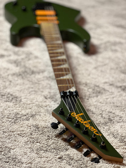 Jackson X Series Dinky DK3XR HSS with Laurel FB in Matte Army Drab