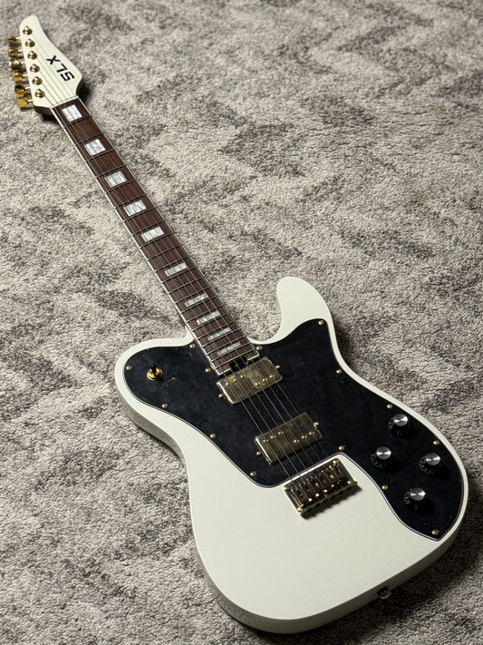 SLX Raven Deluxe HH in Olympic White with Rosewood FB