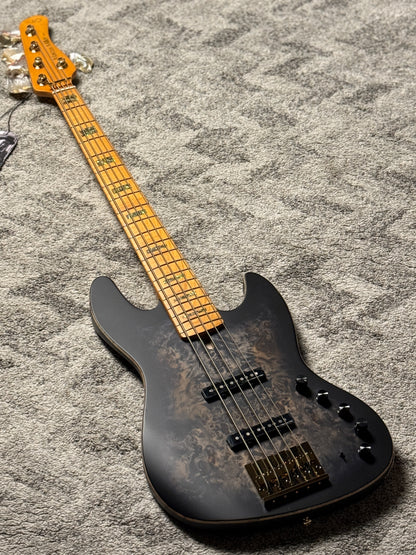 Sire Marcus Miller V10 5 String Bass Guitar in Trans Black Satin