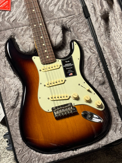 Fender American Professional II Stratocaster with RW FB in Anniversary 2-Tone Sunburst US23082351