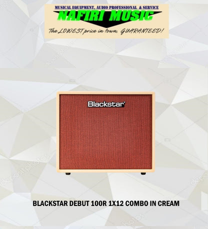 Blackstar Debut 100R 1X12 Combo in Cream