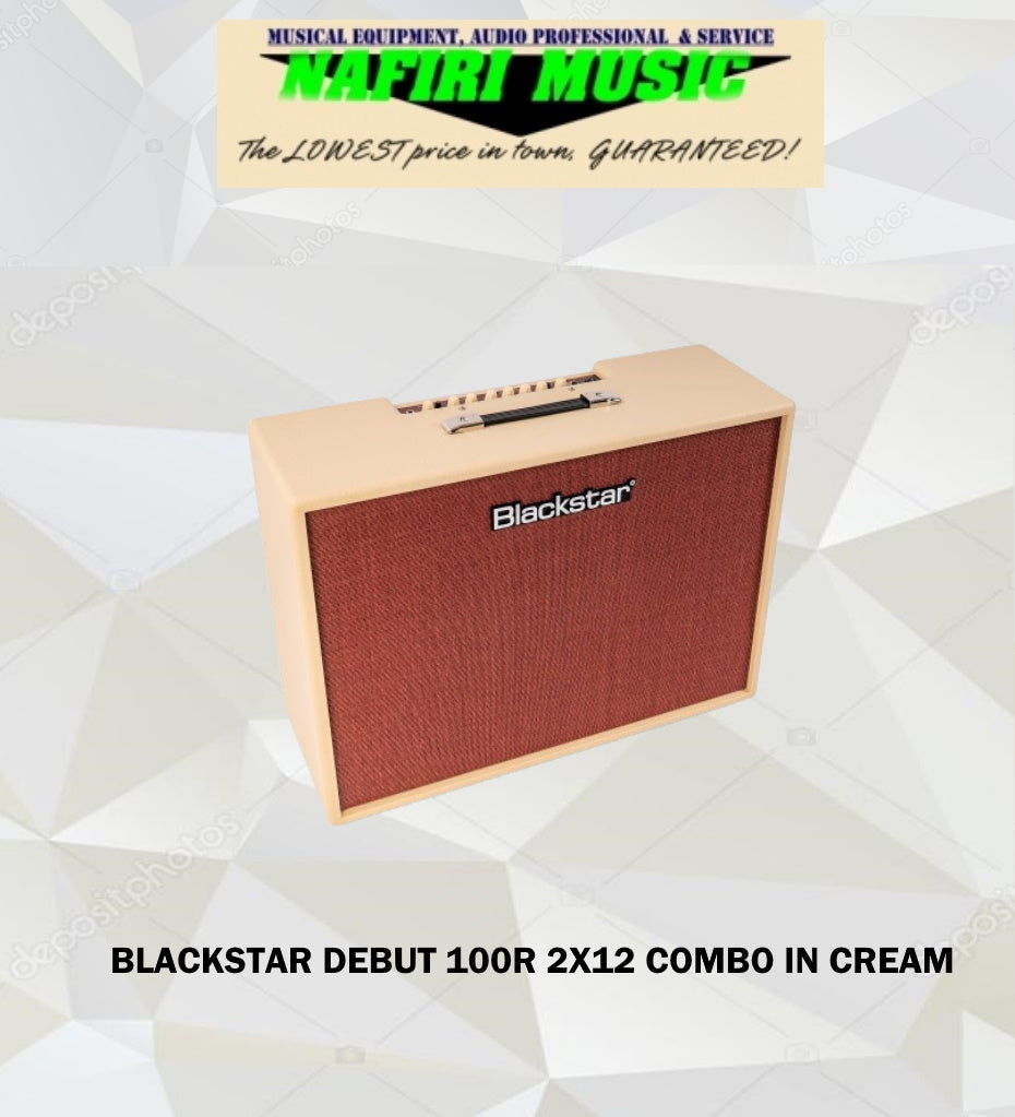 Blackstar Debut 100R 2X12R Combo in Cream