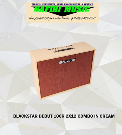 Blackstar Debut 100R 2X12R Combo in Cream