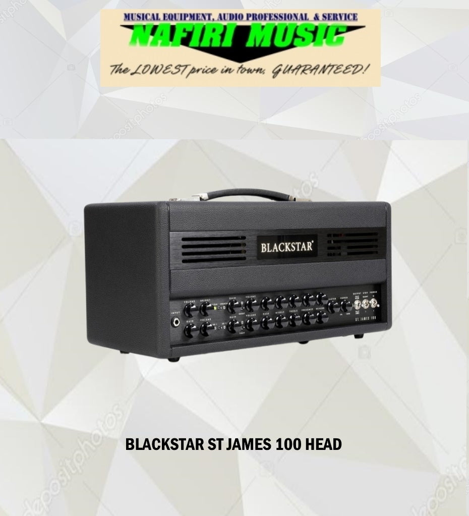 Blackstar St. James 100-watt Tube Amplifier Head