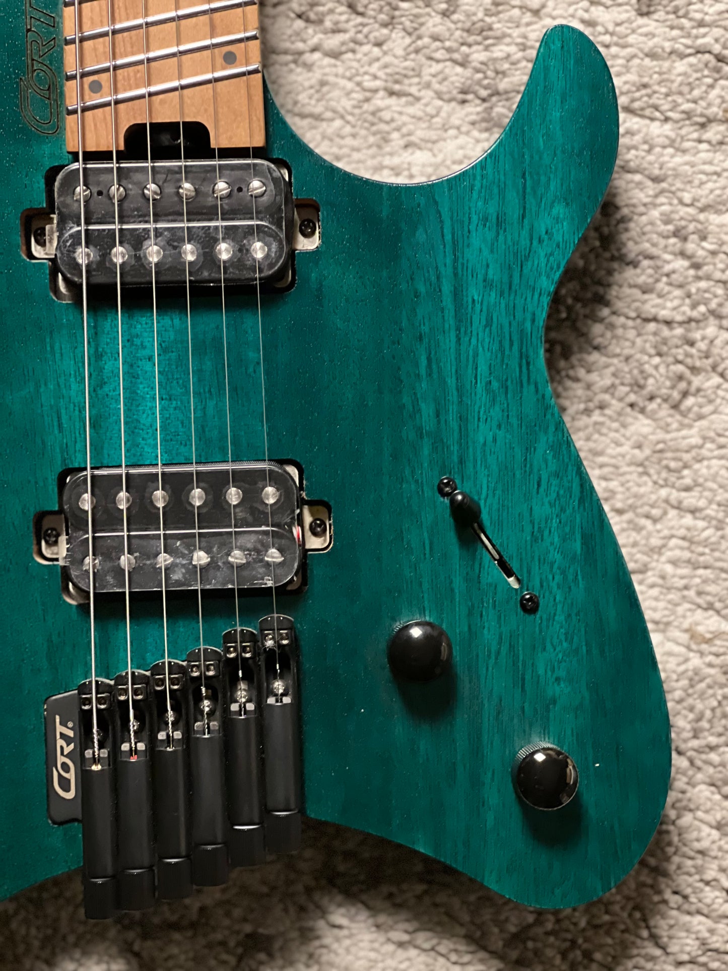 Cort Space G6MS- SGTQ Headless Multiscale in Pirus Semi Gloss