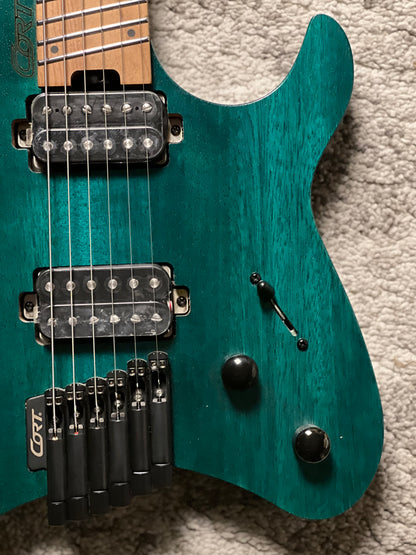 Cort Space G6MS- SGTQ Headless Multiscale in Pirus Semi Gloss
