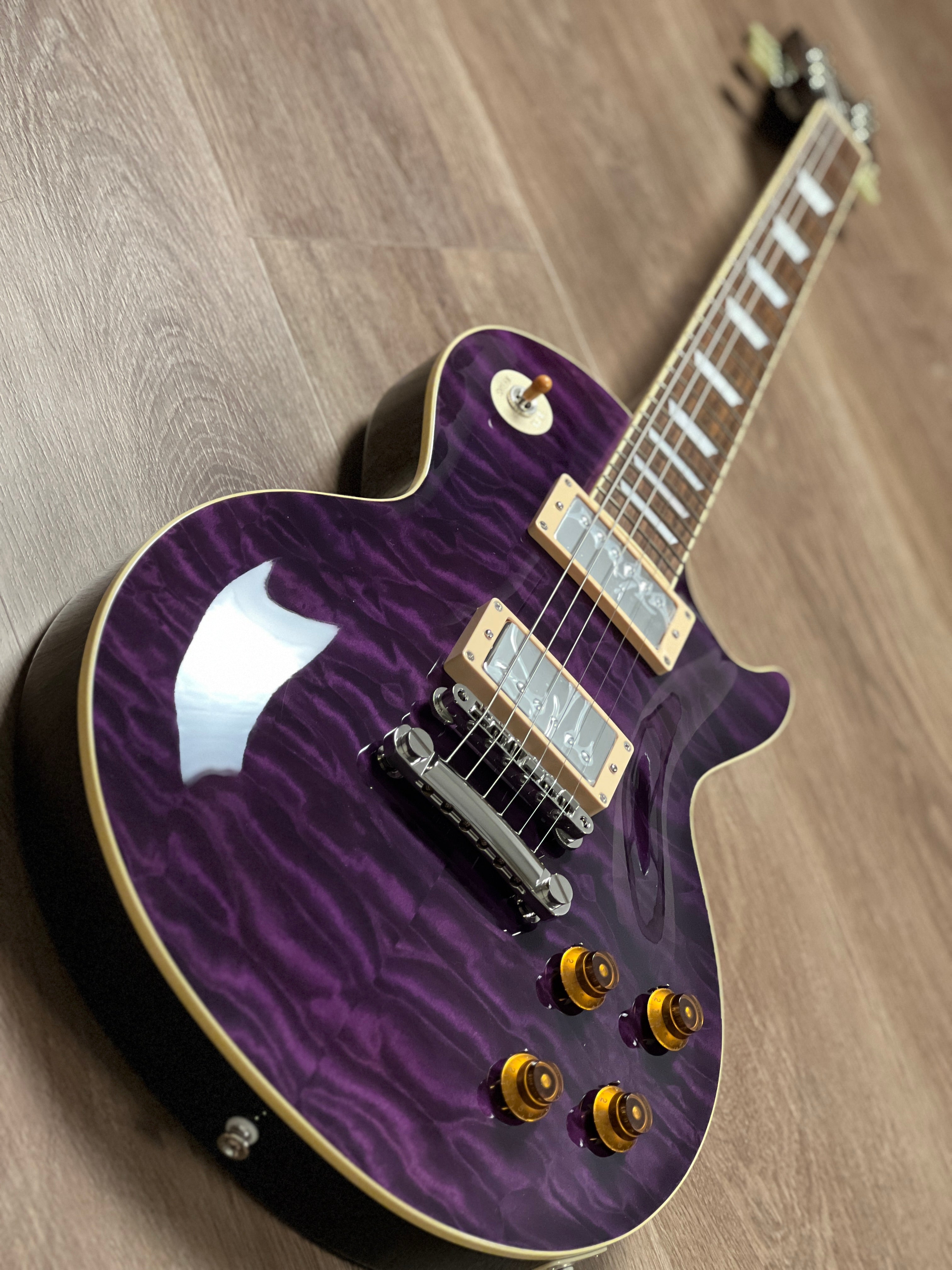 Tokai Love Rock Japan LS-101Q SPL in Seethru Purple 2450169