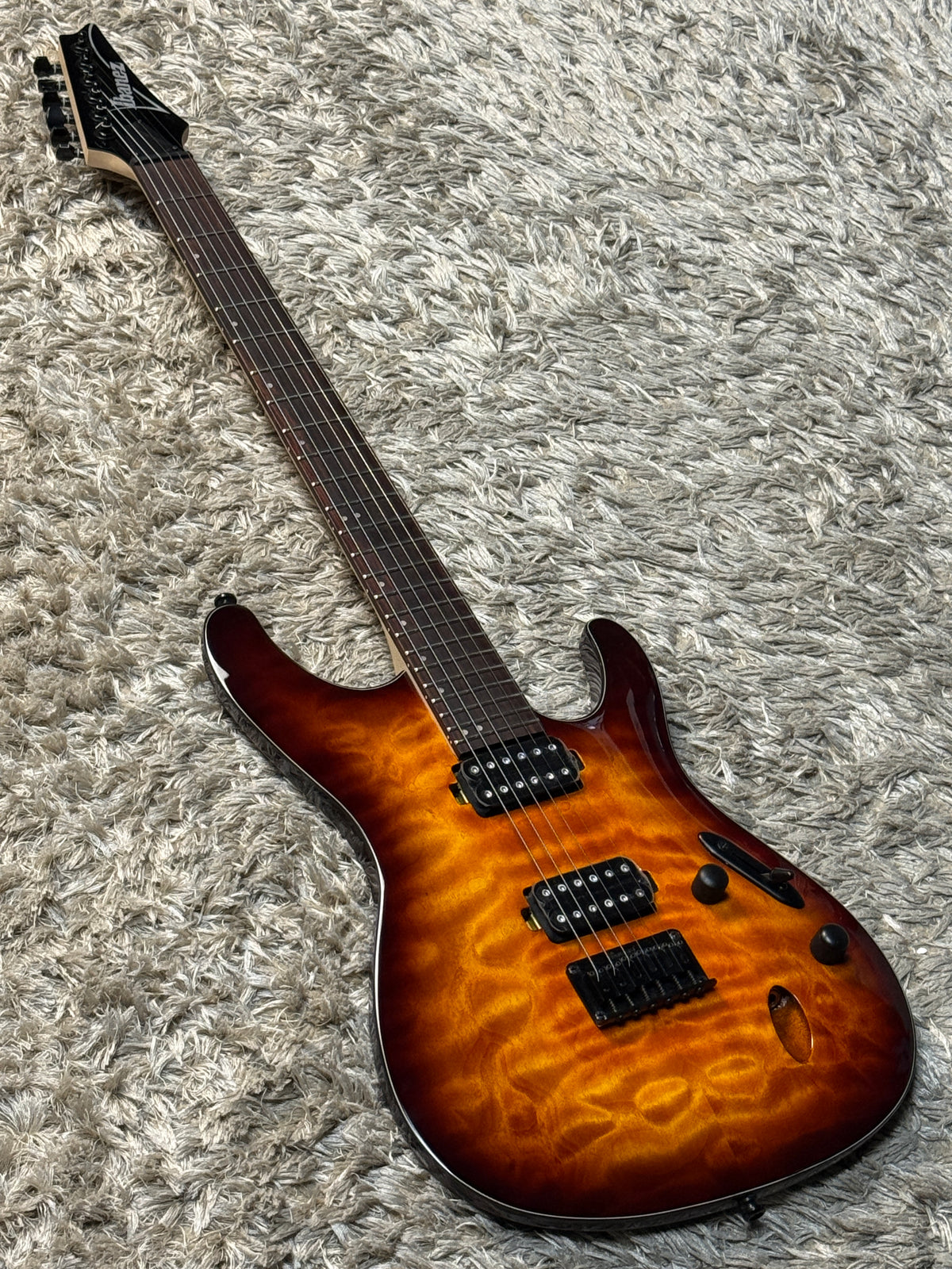 Ibanez S621QM-DEB In Dragon Eye Burst I260715620 (USED)