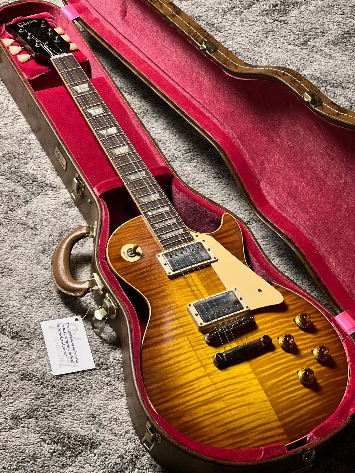 Gibson 1959 Les Paul Standard Reissue In Iced Tea Burst w/Case 942168