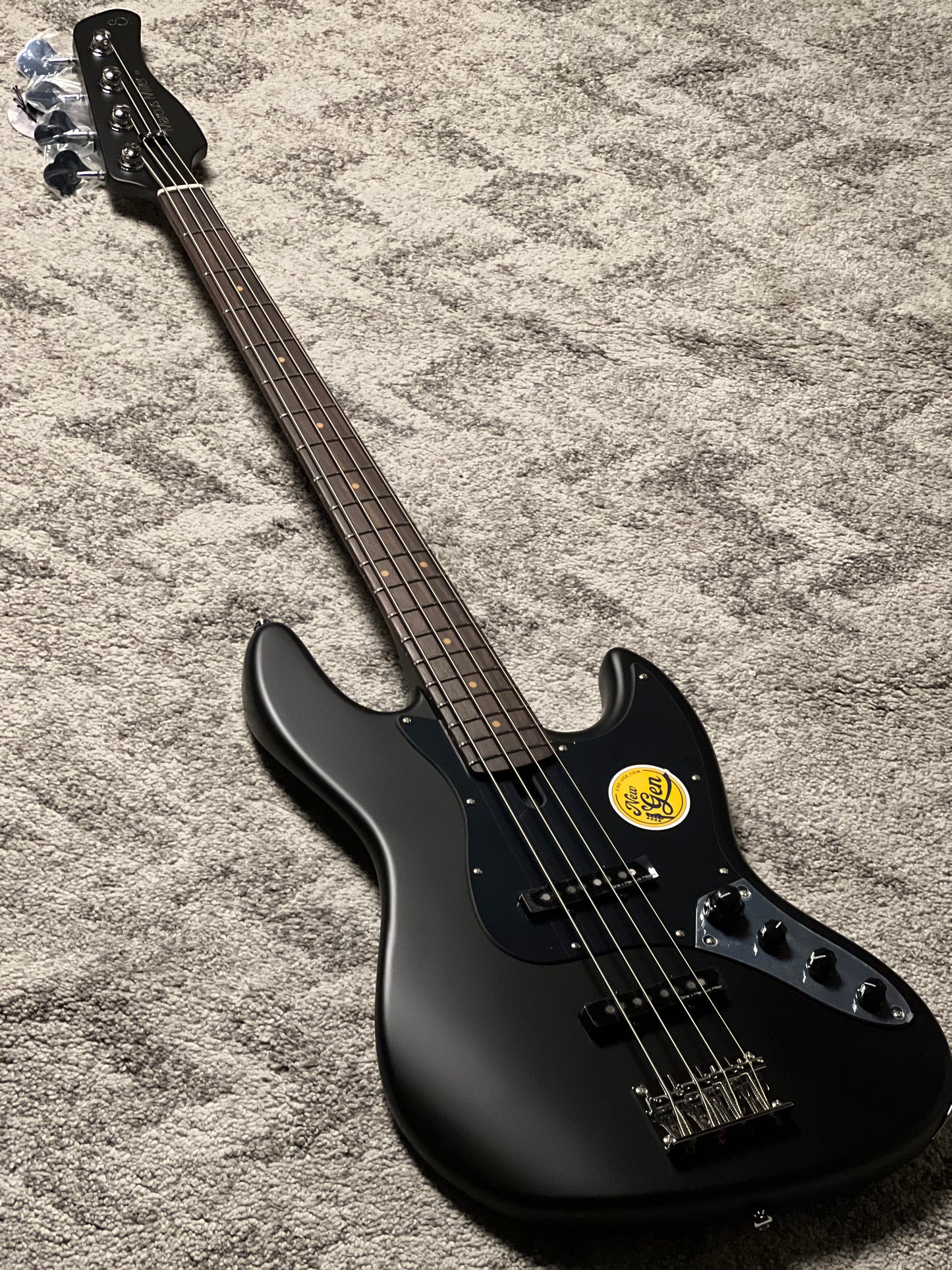 Sire Marcus Miller V3-4 New Gen Electric Bass Guitar in Black Satin
