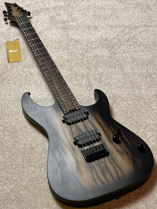 Cort KX500 Pale Moon in Natural Black Burst