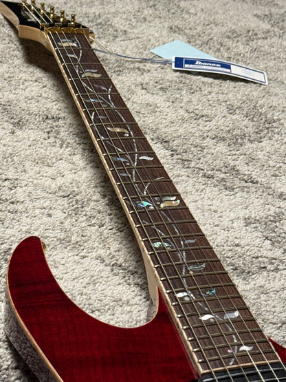 Ibanez J Custom RG8565R-CWR in Charmant Wine Red with Case F2516778