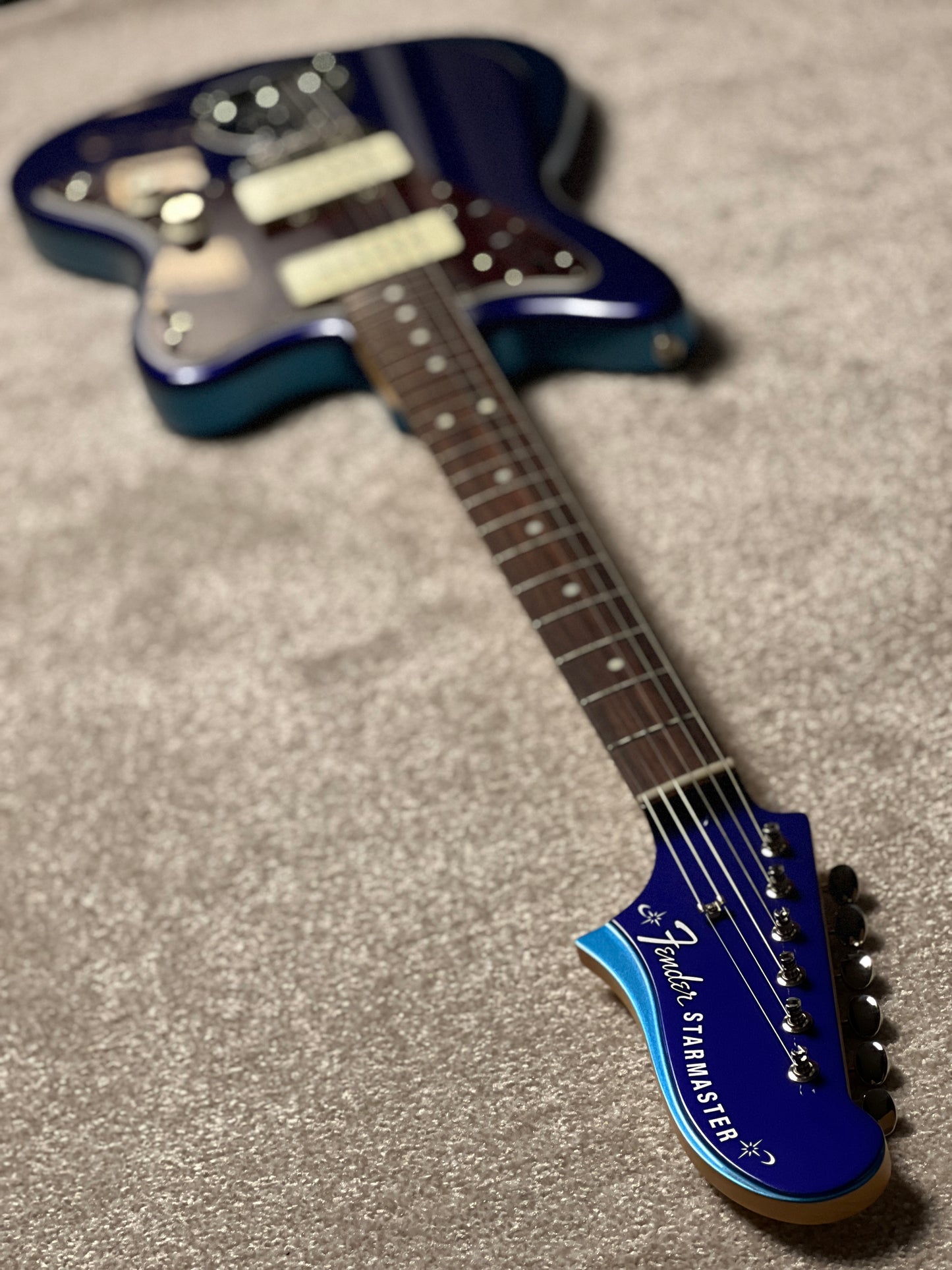 Fender MIJ Limited Starmaster with RW FB in Jupiter Blue JD25005345