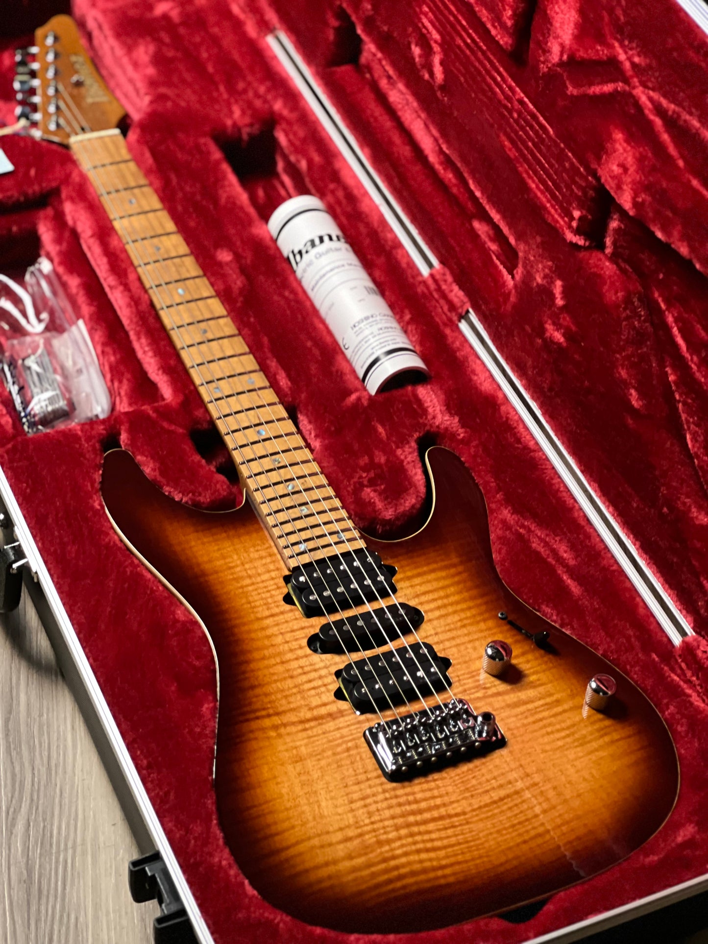 Ibanez Prestige AZ2407F w/Case in Brownish Sphalerite F2409937