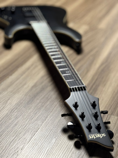 Schecter C-1 HT S SLS Evil Twin in Satin Black W23060627