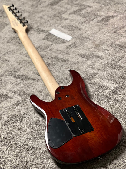Ibanez S670QM-DEB in Dragon Eye Burst