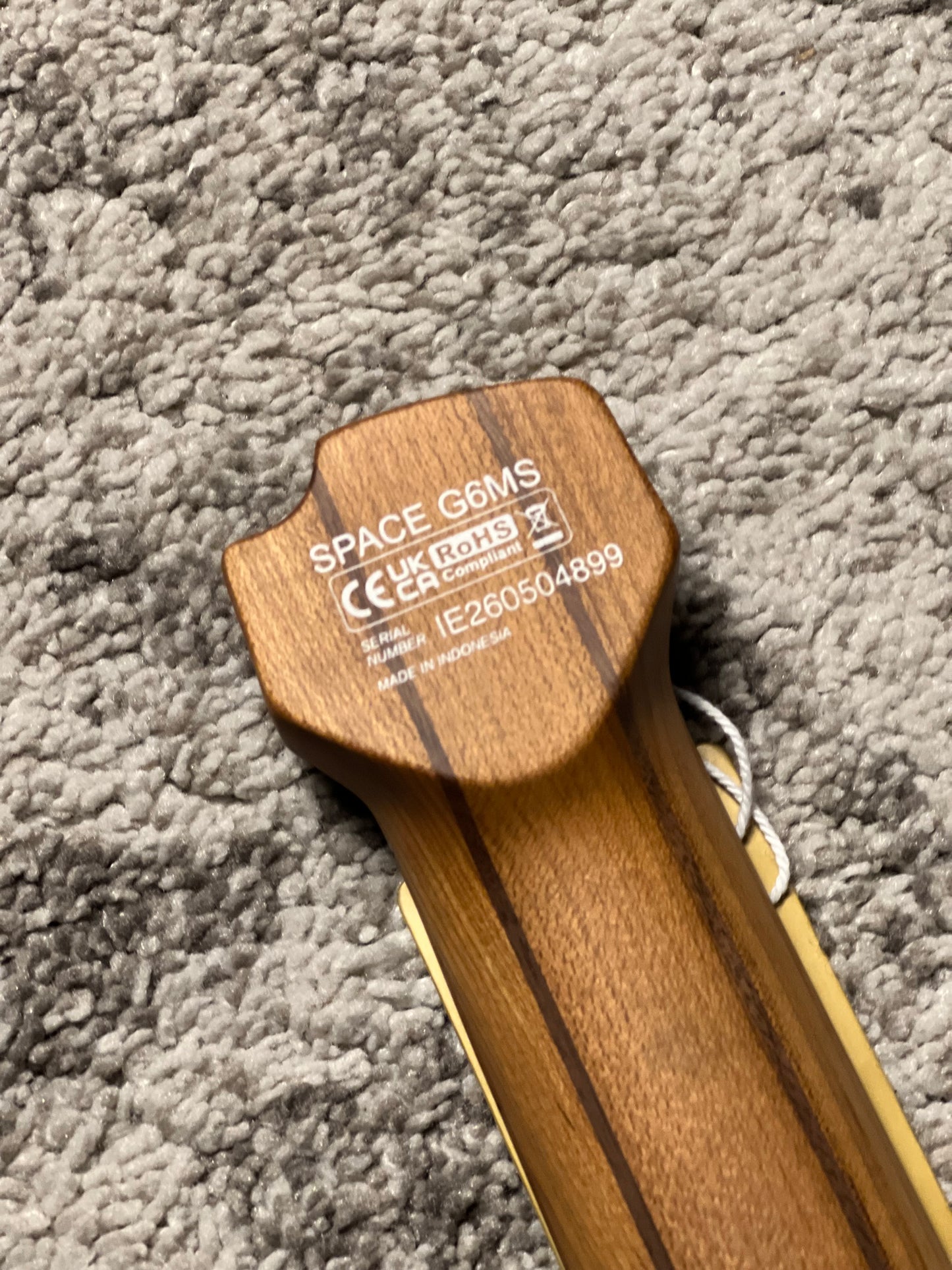 Cort Space G6MS- SGTQ Headless Multiscale in Pirus Semi Gloss