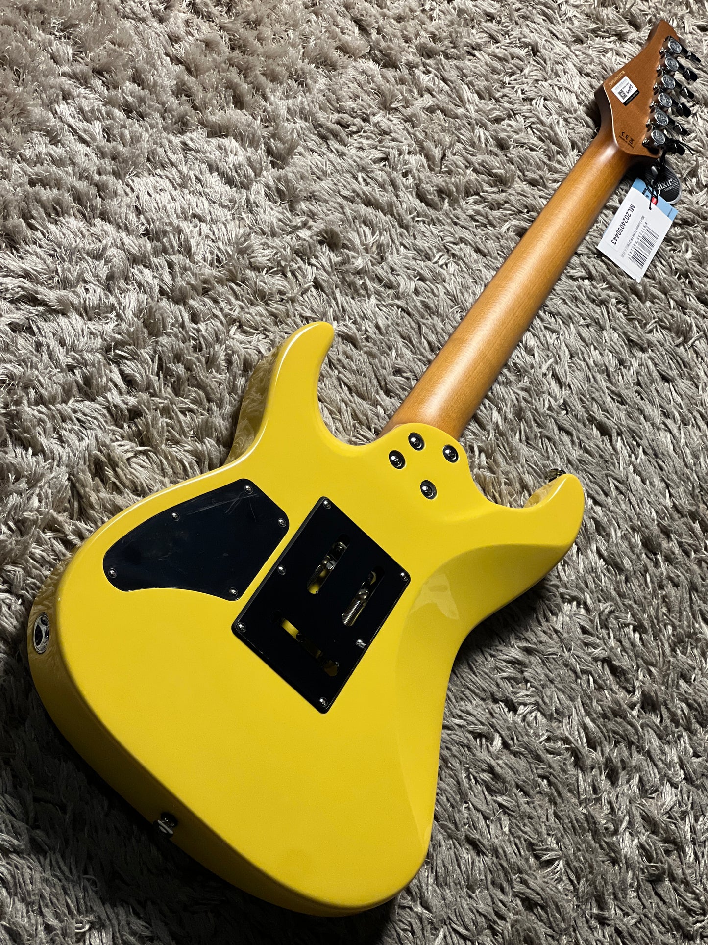 Soloking MS-1 Custom 24 HH FR Flat Top in Bumblebee Yellow Nafiri Special Run